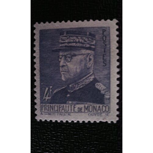 Timbre Monaco ( Yt 233 ) 1942 Prince Louis Ii (1870-1949)