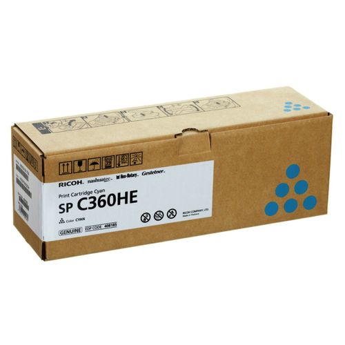 Ricoh Original Toner cyan 5.000 Pages (408185) pour Ricoh SP C360DNW