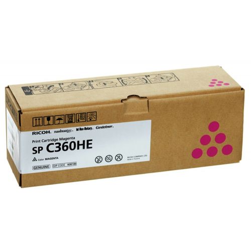 Ricoh Original Toner magenta 5.000 Pages (408186) Ricoh SP C360DNW