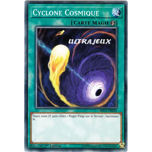 Yu-Gi-Oh! - Sdcl-Fr029 - Cyclone Cosmique - Commune