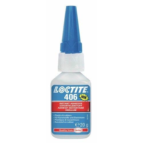 Colle instantanée cyanoacrylate - multi-usages - Loctite 406 LOCTITE