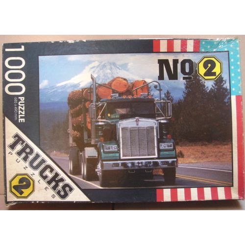 Puzzle " Trucks Puzzles N°2 Kenworth " - 1000 Pièces - Rose Puzzles & Games - Article N°1003