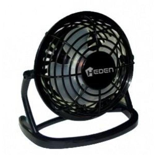 Heden VENUSBCA00 - Mini Ventilateur USB - Diamètre 9,6 cm - Alimenté par USB  - Silencieux - Orientable