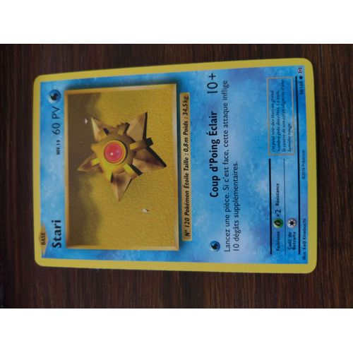 Carte Pokémon Stari