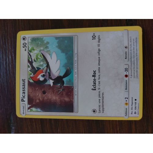 Carte Pokémon Picassaut