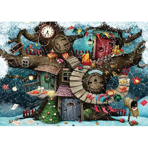 Christmas In The Forest - Puzzle 1500 Pièces
