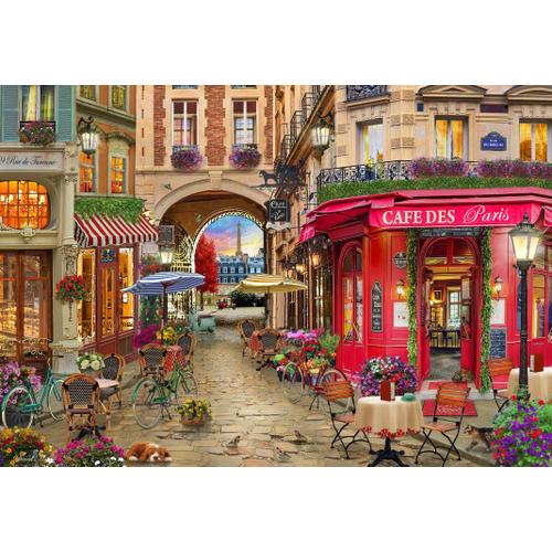 Cafe Des Paris - Puzzle 1000 Pièces