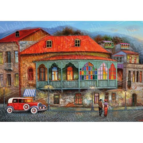 The Street Of Old Tbilisi - Puzzle 1000 Pièces