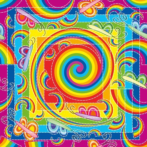Rainbow & Butterflies - Puzzle 1023 Pièces