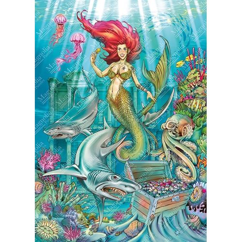 The Puzzler Mermaid - 1000 Pièces