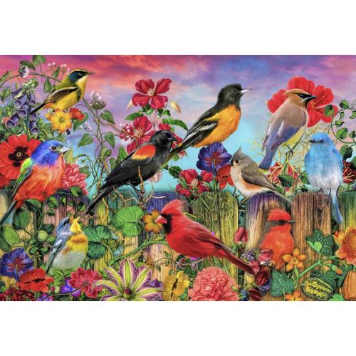 Birds And Blooms Garden - Puzzle 1000 Pièces