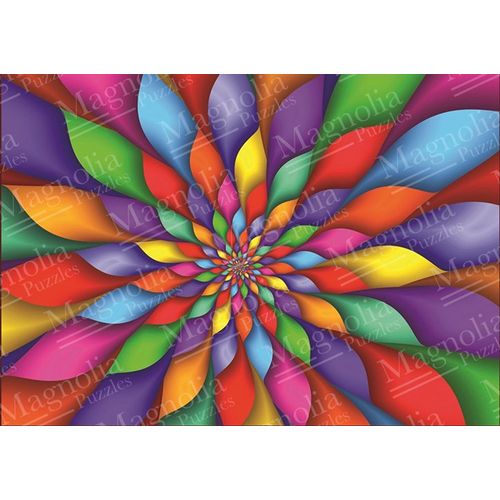 Rainbow Petals - Puzzle 1000 Pièces