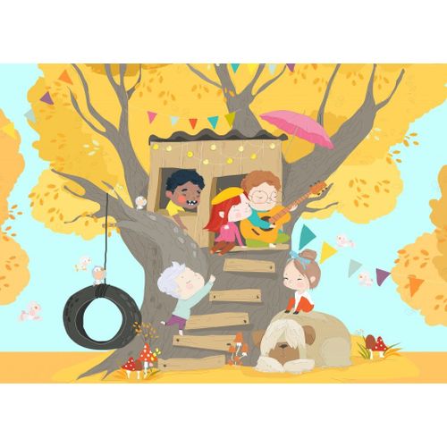 La Cabane Dans L'arbre - Puzzle 48 Pièces