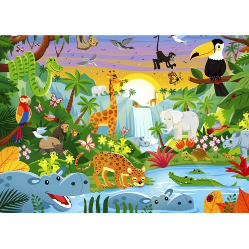 Jungle Adventure - Puzzle 204 Pièces