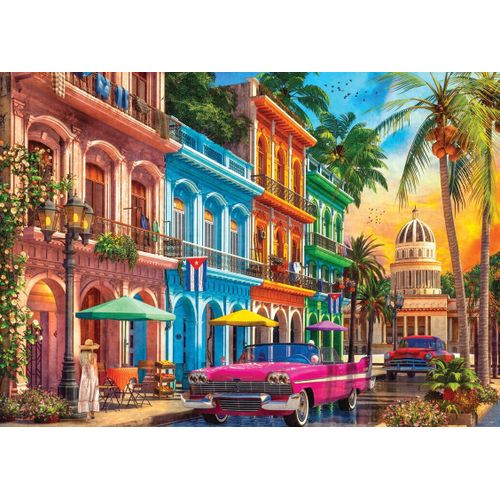 Havana Sunset - Puzzle 1500 Pièces