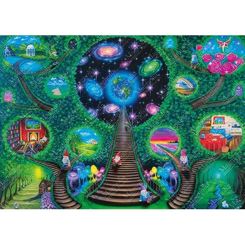 Gnome's World - Puzzle 1000 Pièces