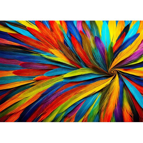 Colorful Feathers - Puzzle 1000 Pièces