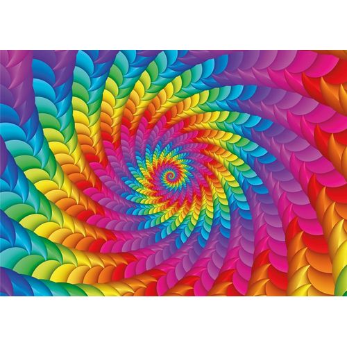 Psychedelic Rainbow - Puzzle 1000 Pièces