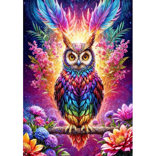 Neon Owl - Puzzle 3000 Pièces