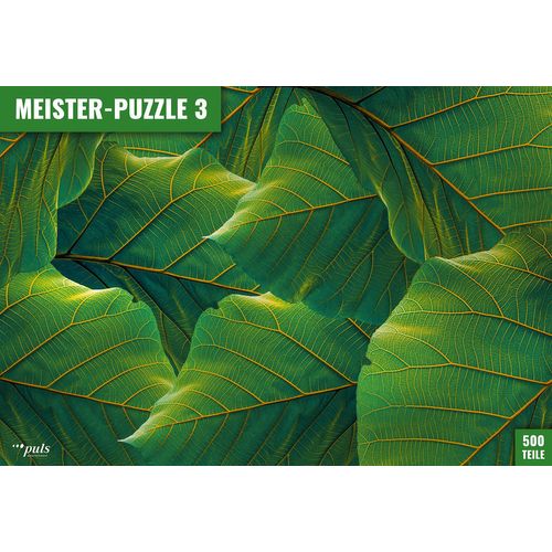 Meister-Puzzle 3 : Feuilles - 500 Pièces