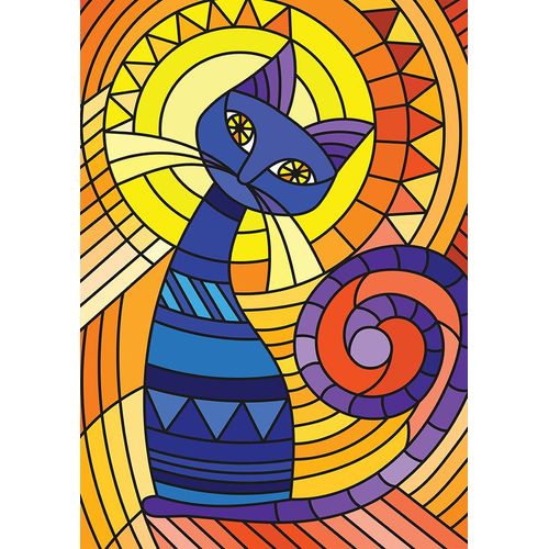Geometric Cat - Puzzle 1000 Pièces