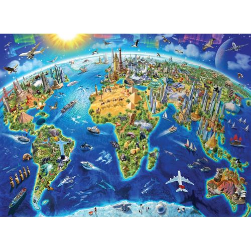 World Landmarks - Puzzle 4000 Pièces