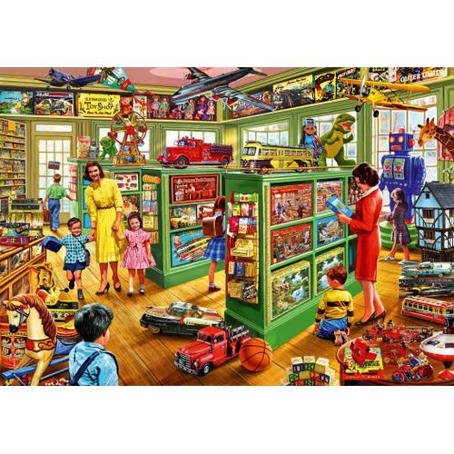 Toy Shop Interiors - Puzzle 2000 Pièces