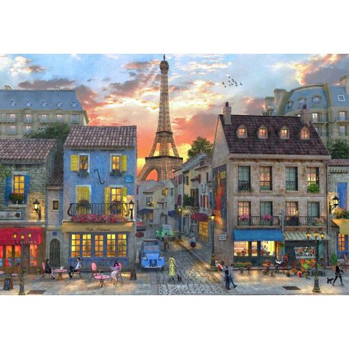 Streets Of Paris - Puzzle 1000 Pièces