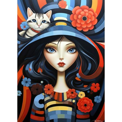 Portrait Women And Animals - Puzzle 300 Pièces