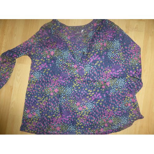Chemise Sergent Major Coton 7 Ans Bleu