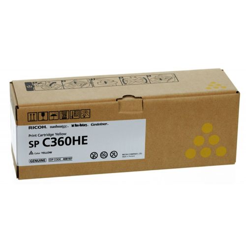 Ricoh Original Toner jaune 5.000 Pages (408187) Ricoh SP C360DNW