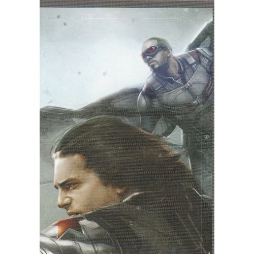 N°C14 - Stickers Image Panini Marvel Capitaine America Civil War