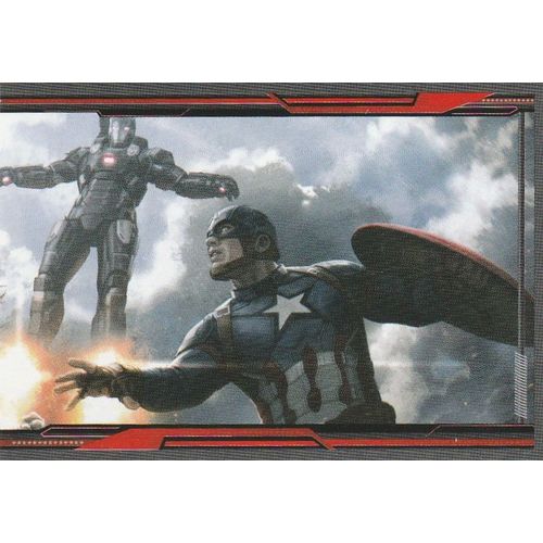 N°C32 - Stickers Image Panini Marvel Capitaine America Civil War