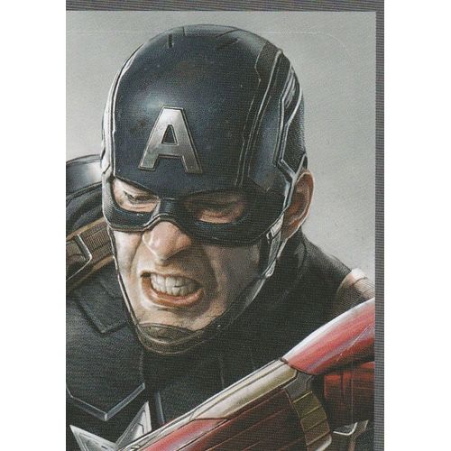 N°C34 - Stickers Image Panini Marvel Capitaine America Civil War