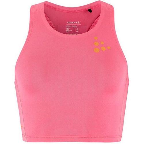 Pro Hypervent Cropped 2 Laufshirt Femmes - Pink