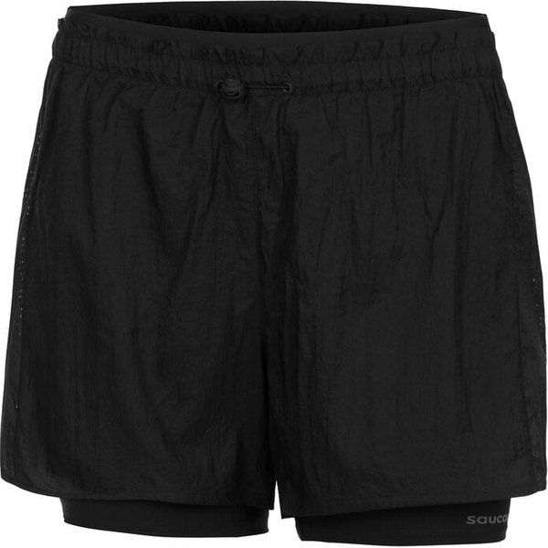 Elevate 4in 2in1 Shorts Femmes - Noir