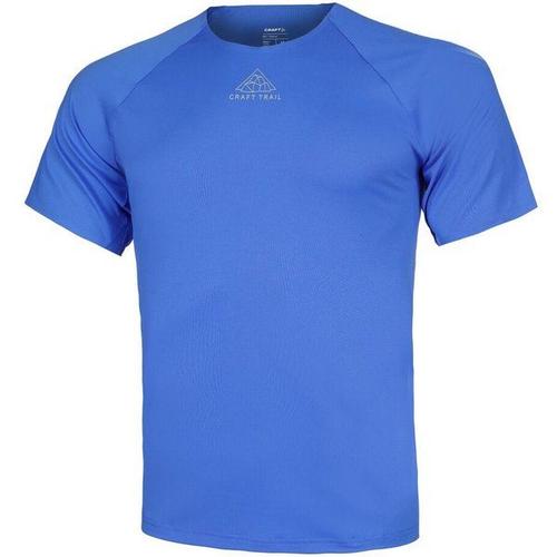 Pro Trail Laufshirt Hommes - Bleu