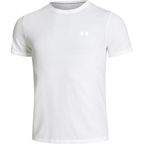 Seamless Stride Laufshirt Hommes - Blanc