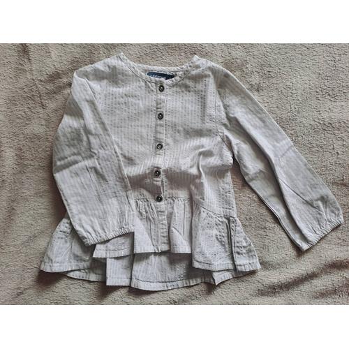 Chemise Blanche In Extenso 3ans