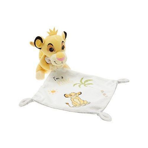 Doudou Lion Simba Disney Baby Mouchoir I'M A King Soleil Palmier Jouet Peluche Simba Toys Benelux Cuddly Toy