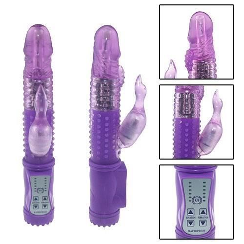 Vibromasseur Jack Rabbit Sextoy Vibrant Rotatif Godemichet Sextoys Femme