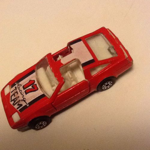 Majorette Nissan 300 Zx Turbo Rouge 1/60