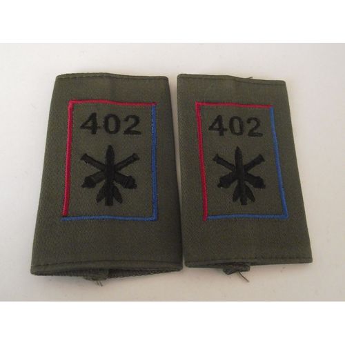 Fourreaux Passants 402 Ème Régiment Ra Régiment D'atillerie Sol Air Armée De Terre