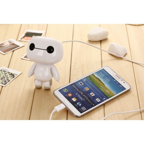 Batterie Externe Portable 12000 Mah Design Baymax - Blanc