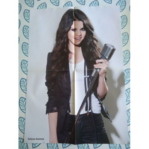 Selena Gomez Lot De Posters, Feuilles, Cartes Et Fiche Chanson