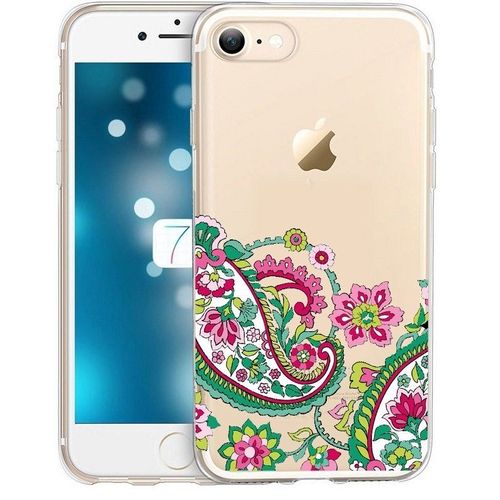 Coque Iphone 6 6s Fleur Paisley Mandala Doodling Transparente