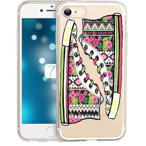 Coque Iphone 6 6s Basket Enjoy Today Aztec Tropical Transparente