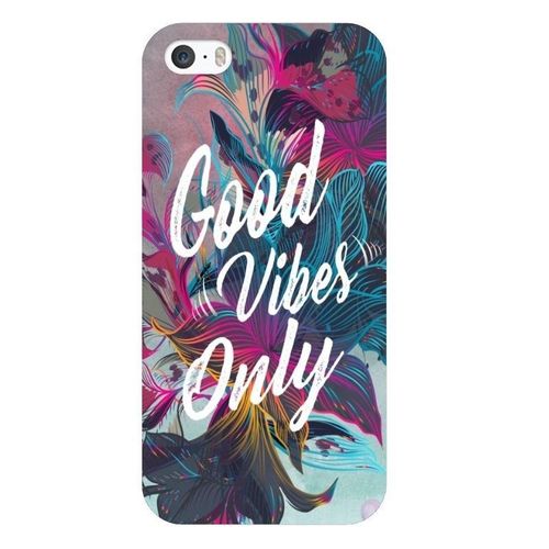 Coque Iphone 6 Plus 6s Plus Good Vibes Purple Tropical Jungle