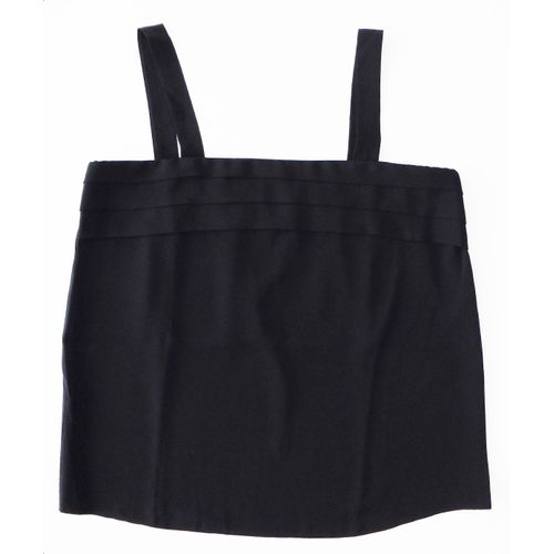 Top Noir À Volants. C&a. Taille 38
