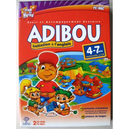 Adibou Accompagnement Scolaire Anglais 4-7 Ans